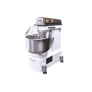Amasadora espiral 25 kg para panadería profesional con cuba y motor de 2,2 kW