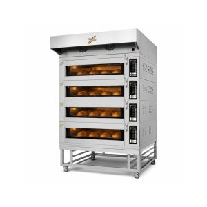 Horno de pisos eléctrico Sinmag FORNO 246 para 2 bandejas por piso de 600 x 400 mm